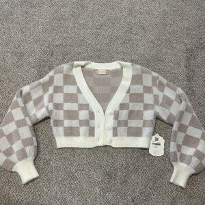 Altar’d State cropped cardigan sweater